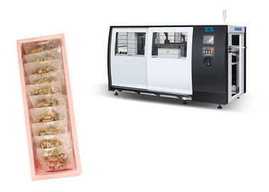 380 V / 50 Hz Food Box Packaging Machine , Food Box Making Machine